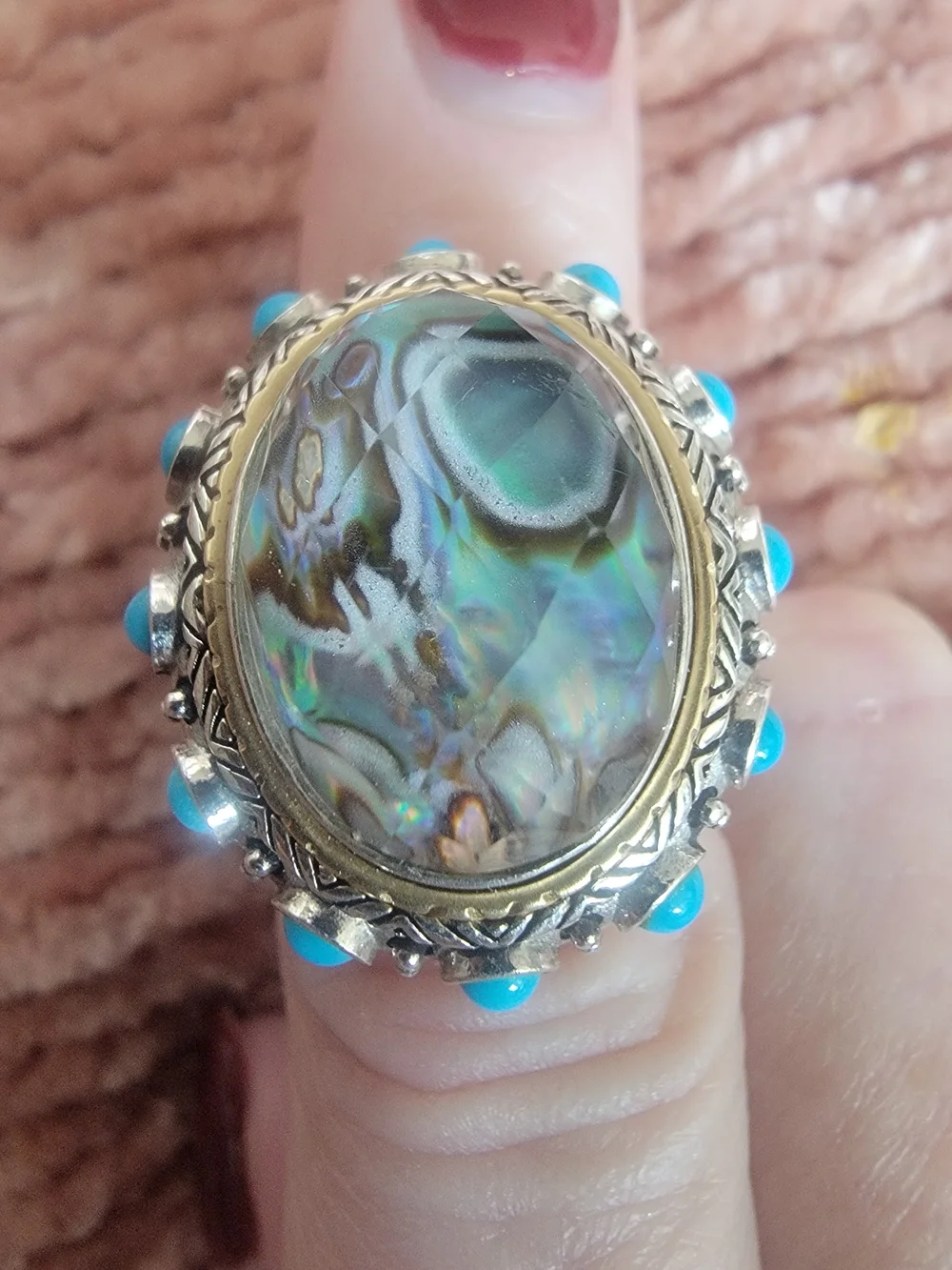 Barbara Bixby iridescent abalone